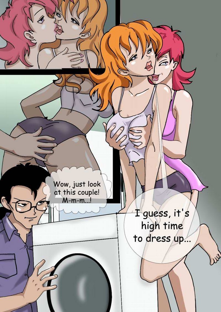 anime lesbian porn cartoon comics